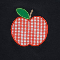 Toddler Baby Boy Back To School Outfit Summer Applique T-Shirt & Red