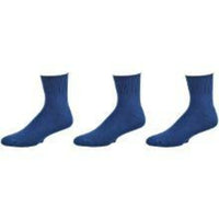 Men's Cotton Ankle Cushioned 3 Pair Pack Socks for Men - Non-Binding