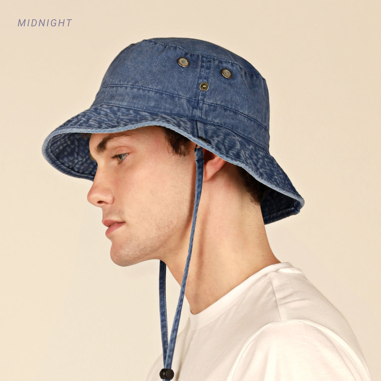 Wide Brim Bucket Hat for Summer – Cotton UPF Protection & Adjustable