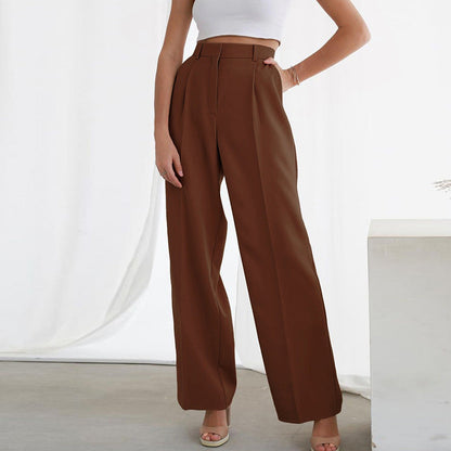 High Waist Wide Leg Pants