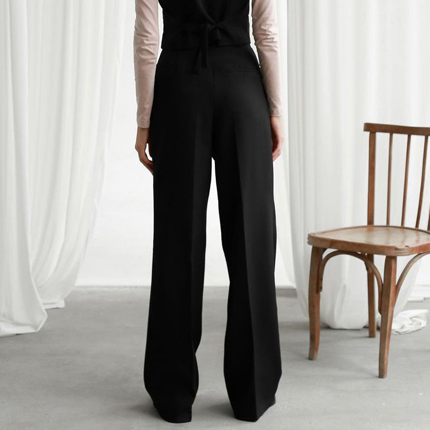 High Waist Wide Leg Pants