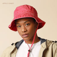 Wide Brim Bucket Hat for Summer – Cotton UPF Protection & Adjustable