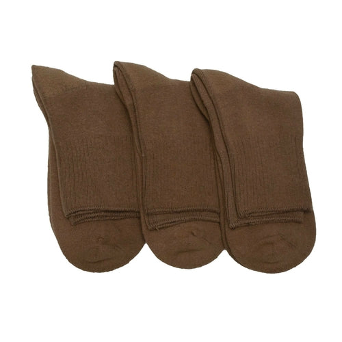 Men's Cotton Ankle Cushioned 3 Pair Pack Socks for Men - Non-Binding