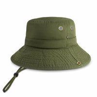 Wide Brim Bucket Hat for Summer – Cotton UPF Protection & Adjustable