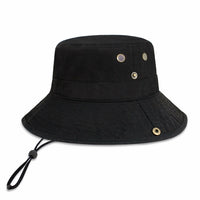 Wide Brim Bucket Hat for Summer – Cotton UPF Protection & Adjustable