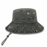 Wide Brim Bucket Hat for Summer – Cotton UPF Protection & Adjustable