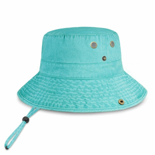 Wide Brim Bucket Hat for Summer – Cotton UPF Protection & Adjustable