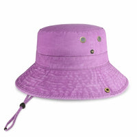 Wide Brim Bucket Hat for Summer – Cotton UPF Protection & Adjustable