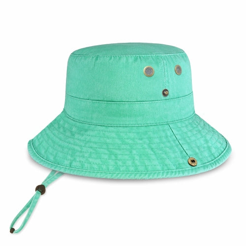 Wide Brim Bucket Hat for Summer – Cotton UPF Protection & Adjustable