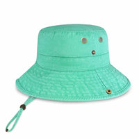 Wide Brim Bucket Hat for Summer – Cotton UPF Protection & Adjustable