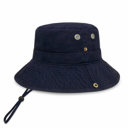 Wide Brim Bucket Hat for Summer – Cotton UPF Protection & Adjustable