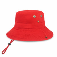 Wide Brim Bucket Hat for Summer – Cotton UPF Protection & Adjustable