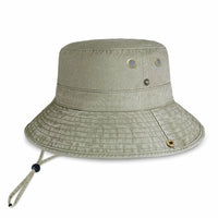 Wide Brim Bucket Hat for Summer – Cotton UPF Protection & Adjustable