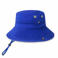 Wide Brim Bucket Hat for Summer – Cotton UPF Protection & Adjustable