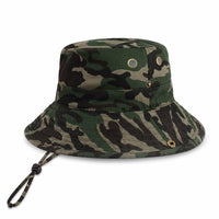 Wide Brim Bucket Hat for Summer – Cotton UPF Protection & Adjustable