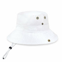 Wide Brim Bucket Hat for Summer – Cotton UPF Protection & Adjustable