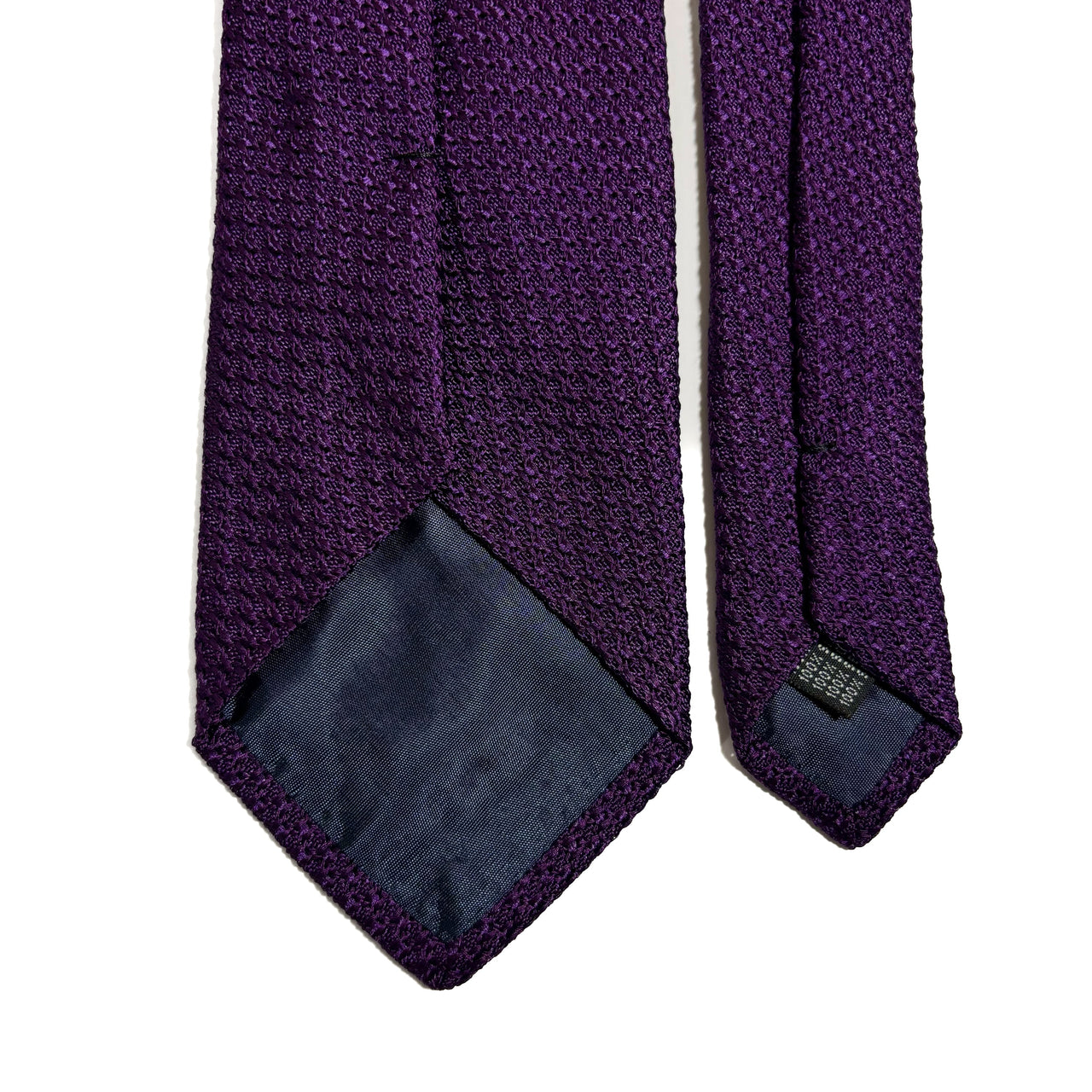 Purple Silk Grenadine Tie (Garza Grossa)