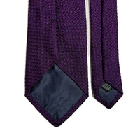 Purple Silk Grenadine Tie (Garza Grossa)