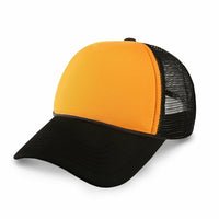 Two-Tone Foam Trucker Cap with Rope – Adjustable Mesh Trucker Hat