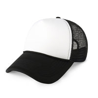 Two-Tone Foam Trucker Cap with Rope – Adjustable Mesh Trucker Hat