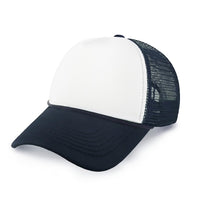 Two-Tone Foam Trucker Cap with Rope – Adjustable Mesh Trucker Hat