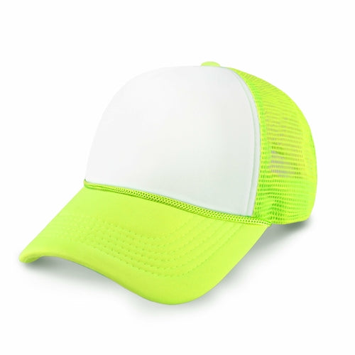 Two-Tone Foam Trucker Cap with Rope – Adjustable Mesh Trucker Hat