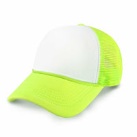 Two-Tone Foam Trucker Cap with Rope – Adjustable Mesh Trucker Hat