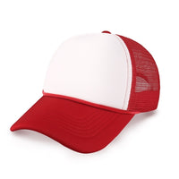 Two-Tone Foam Trucker Cap with Rope – Adjustable Mesh Trucker Hat