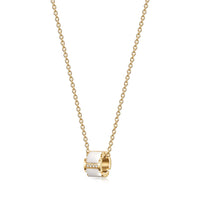 ROUND CZ PENDANT NECKLACE