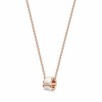 ROUND CZ PENDANT NECKLACE