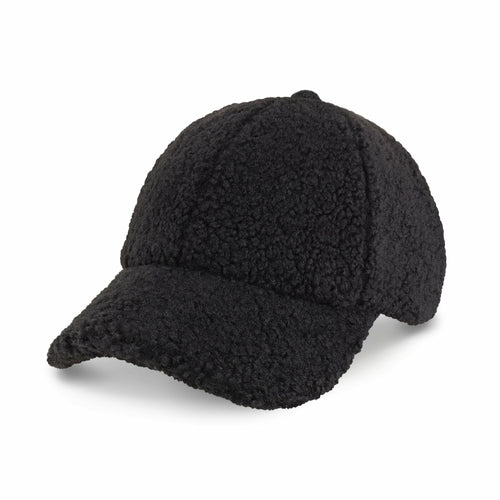 Sherpa Baseball Cap for Winter – Cozy Fleece Adjustable Dad Hat