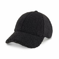 Sherpa Baseball Cap for Winter – Cozy Fleece Adjustable Dad Hat