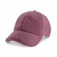 Sherpa Baseball Cap for Winter – Cozy Fleece Adjustable Dad Hat