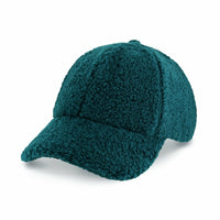 Sherpa Baseball Cap for Winter – Cozy Fleece Adjustable Dad Hat