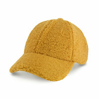 Sherpa Baseball Cap for Winter – Cozy Fleece Adjustable Dad Hat