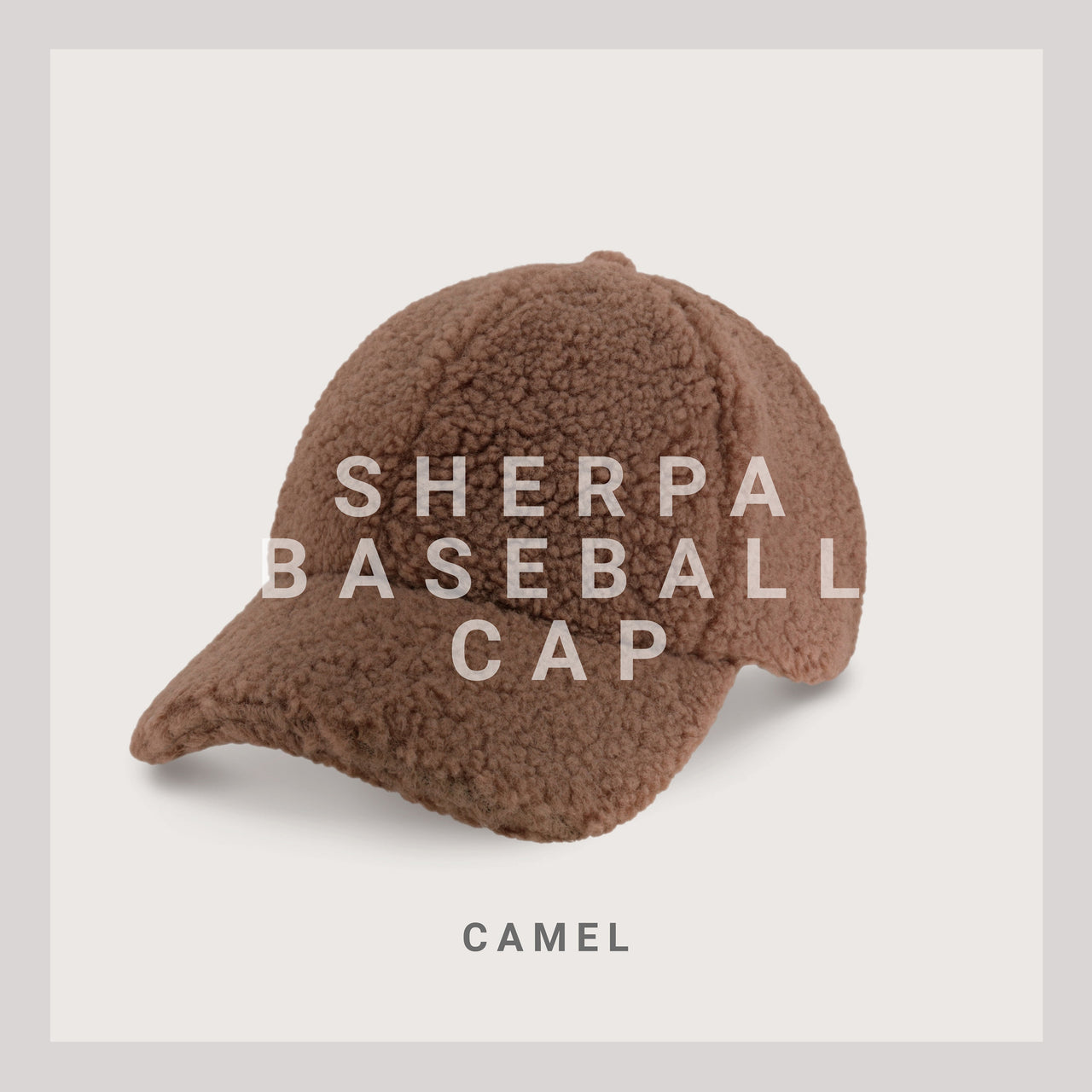 Sherpa Baseball Cap for Winter – Cozy Fleece Adjustable Dad Hat