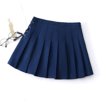 Harajuku Pleated Cute Mini Skirt