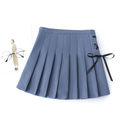 Harajuku Pleated Cute Mini Skirt