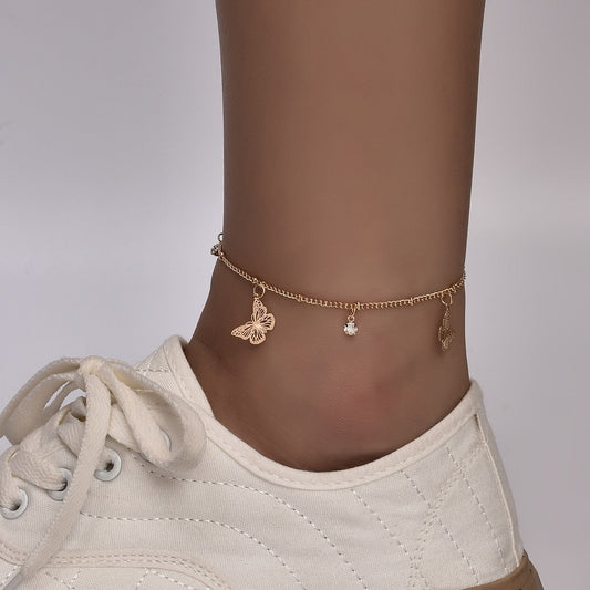 Boho Butterfly Anklet 