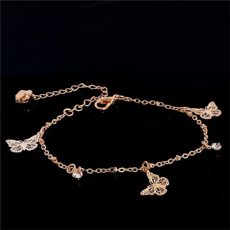 Boho Butterfly Anklet 