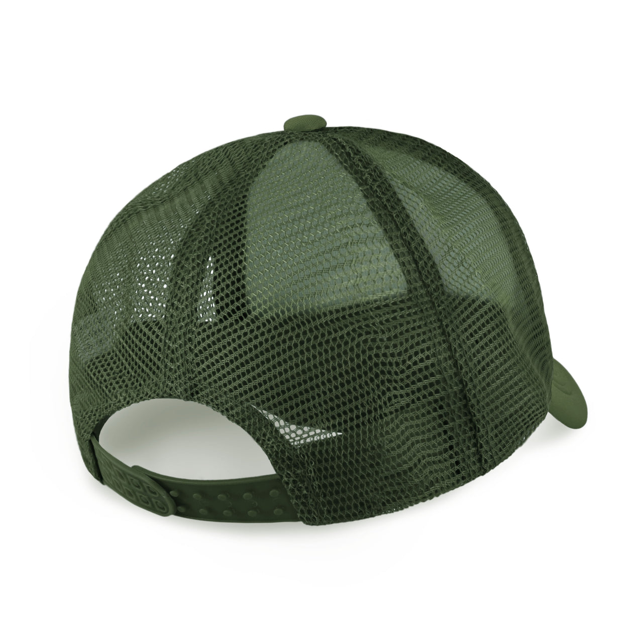 Two-Tone Foam Trucker Cap with Rope – Adjustable Mesh Trucker Hat
