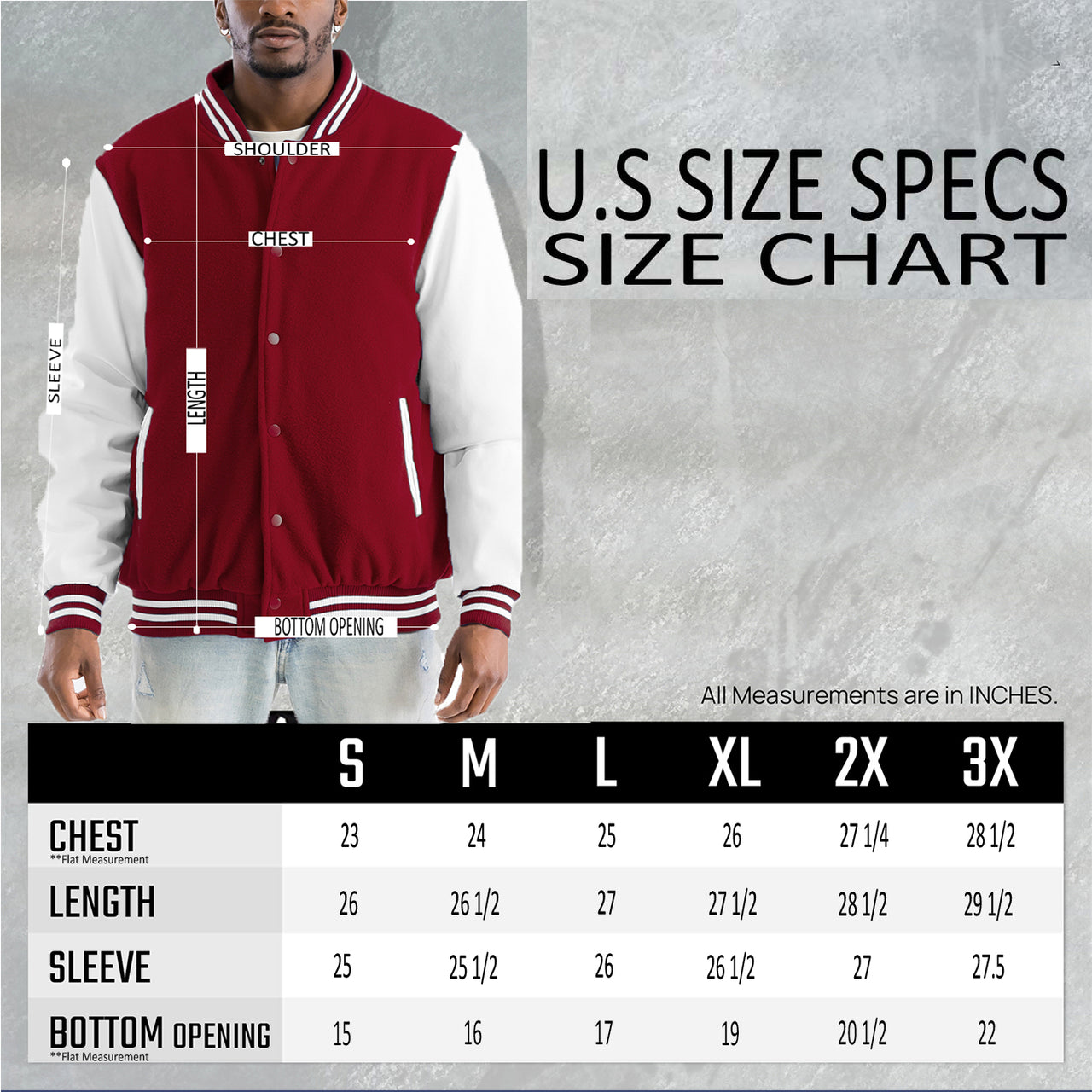 Melton Varsity Letterman Jacket Faux Royal White Team Jacket BJ222