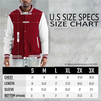 Melton Varsity Letterman Jacket Faux Royal White Team Jacket BJ222
