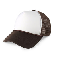 Two-Tone Foam Trucker Cap with Rope – Adjustable Mesh Trucker Hat