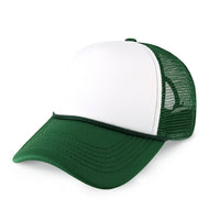 Two-Tone Foam Trucker Cap with Rope – Adjustable Mesh Trucker Hat