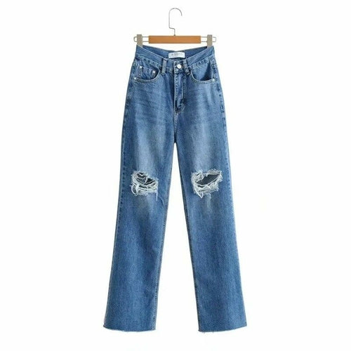 Fashion Denim Ripped Distressed Jeans