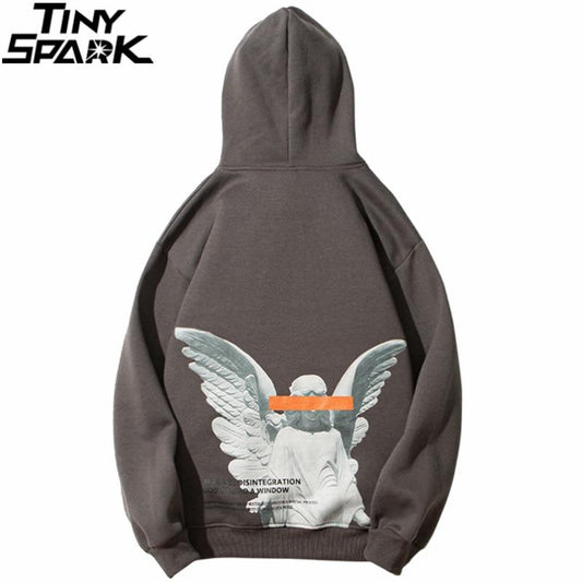 Angel God Printed Hoodie